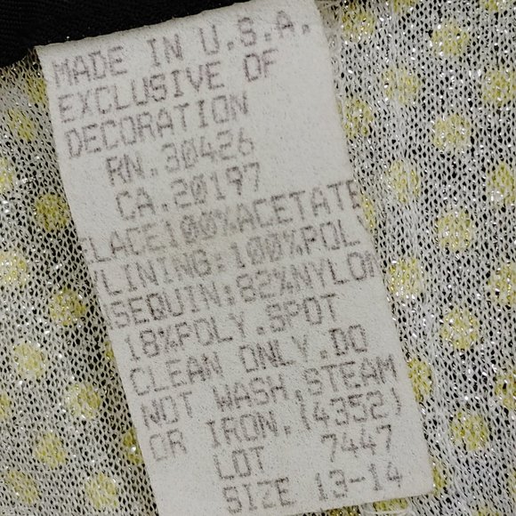 BARI JAY FORMAL/PROM FULL LENGTH GOWN WITH RHINESTONE SPAGHETTI STRAPS SIZE13/14 - Picture 8 of 14